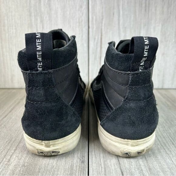 Vans Sk8-Hi 46 DX MTE Tact Black UltraCush Sneaker Boot Lace Up Shoe Mens Size 9 - Picture 7 of 10
